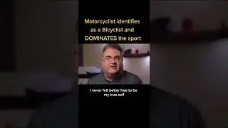 Motorcyclist identifies as Bicyclist. #comedy #funny #satire #wokeness #insanity