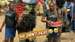 SHE WAS ABOUT TO FIGHT&hellip; THEN SHE STOPPED #faithinhumanity #socialexperiment #usa 
