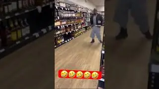Bro Stuffs His Pants With Bottles Of Liqour In Store 🤣🤣🤣 #theif #stolen #funny #liquor #fyp #new