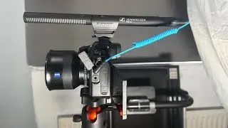 Gain too high turn down your volume Sennheiser MKE 600 screw up gets better 