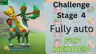 Lords mobile - Grove Guardian challenge stage 4 || Fully auto