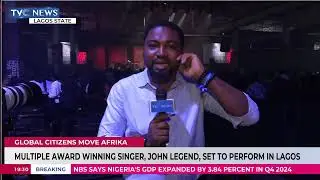 Multiple Award Winning Singer, John Legend, Set To Perform In Lagos