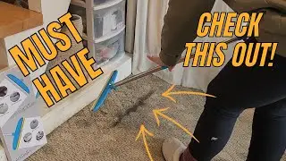 Review - 2 in 1 Carpet Rake for Pet Hair