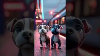 🐾 Pippa & Nola | Tokyo Day 2 🌃 | Cozy Animated Puppy Vlog