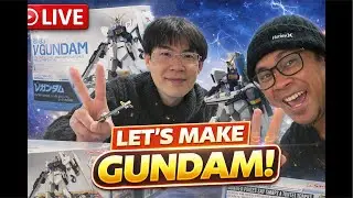 LIVE Gunpla Build in Osaka 🇯🇵 | Making Gundam with Kazuyuki 【生配信】大阪でガンプラ制作！🇯🇵 カズユキとガンダム
