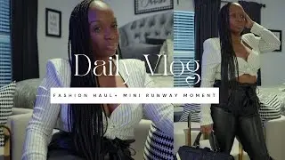 FASHION HAUL + MINI RUNWAY MOMENT