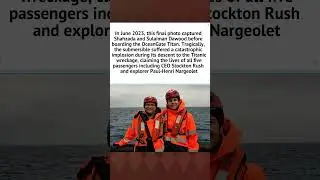 The Final Photo of the OceanGate Titan Passengers