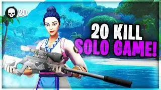 I Sang Through This 20 Bomb Solo Squad Victory || FaZe SpaceLyon