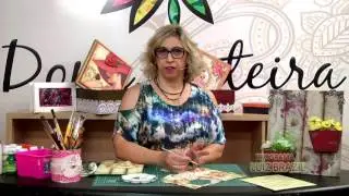 Dona Arteira com Você - 27 Cabideiro Pátina Úmido sobre Úmido