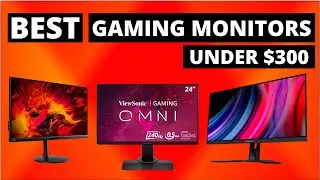 Best Gaming Monitors Under $300 in 2023 | 4K, 240HZ, Curved, 1440P