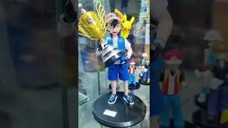 Ash Ketchum Pokemon Pikachu Resin Statue Action Figure #anime #toys #japan #kawaii