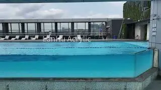 Lan Hu Acrylic Case--Acrylic swimming pool#skypool #acrylicpool #lnfinitepool#luxurypools