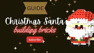 [Guide] Cute Santa E3062 🎅 Nano Blocks Assembly Guide