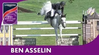 Ben Asselin - Podium Round Jump Off - Langley - Longines FEI World Cup&trade; Jumping