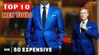 Top 10 Most Expensive Men’s Suits In The World - Why? | So Expensive