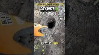 Dry Well Inspection - Drainage System Discharge End - French Drain - Storm Water Management