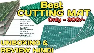 Best cutting mat unboxing & review | Self healing cutting mat A3 size | Hindi.