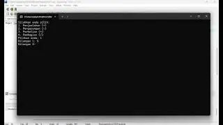 Membuat program C++ perhitungan bilangan dan perhitungan nilai mahasiswa