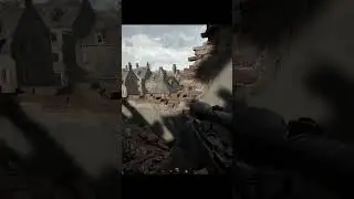 Enemy soldier takes a flick shot to the head