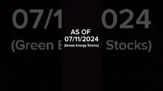 Indian Stock Market (Green Energy Stocks)update as of  7/11/2024 #greenenergystocks #stockmarketnews