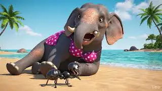 Ant Teases Elephant Animals React