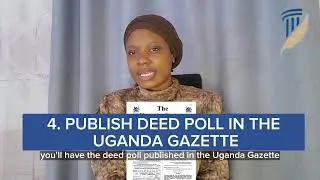 How to legally change a name in Uganda 🇺🇬 with Counsel Namukose Sumaya - @lawsimple