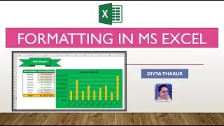 Formatting Data in MS Excel