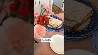 Passover Party! #partyideas #passover #princeofegypt #jewishlife #matzah #kosher