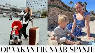 De reis begint! We gaan naar SPANJE🇪🇸✈️ | Vakantie Vlog🌴