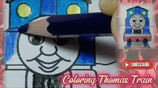 Coloring Thomas Train
