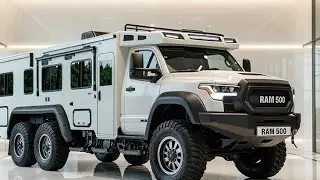 Автодом Ram 5000 2026 года &mdash; это просто БЕЗУМИЕ 🤯 Роскошный дом на колесах будущего!