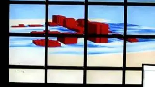 CFD Animation on a Tiled-Display GPU Cluster