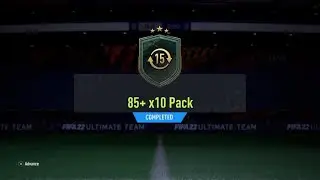OMG!!! OPENING MY 85+ x10 WINTER WILDCARD SWAP PACK... IS IT WORTH IT?! 