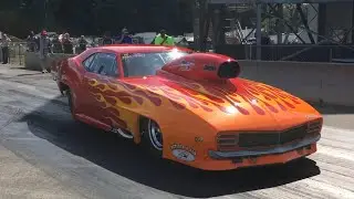 GLENN BUTCHER'S TOP SPORTSMAN CAMARO AT 131 DRAG WAY MARTIN MICHIGAN SEPTEMBER 9th AND 10th 2022