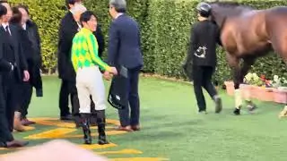 ミクニインスパイア、口取り撮影と表彰式の様子