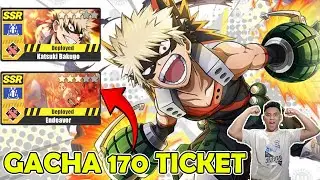 GACHA KALI INI HOKI BANGET! UPGRADE Bakugo Dan Endeavor Menuju Bintang 3 - MY HERO ACADEMIA GAME