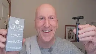 Facon Vintage Razor and Stirling Executive Man Shave Soap