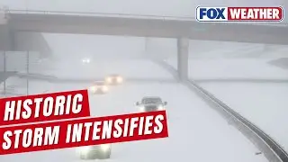 Historic Winter Storm Blasts 245M: Snow Slams Northeast, As Ice Cripples South With Power Outages