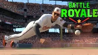 MLB 16 The Show Battle Royale Live Commentary Gameplay Longest Home Run Ever Hit 460 Feet!