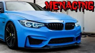 BMW M4 iNSANE Custom Headlights Install! | OSS