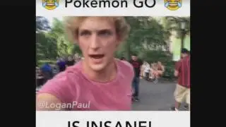 Pok&eacute;mon Go   Logan Paul Dragonite Prank in a Central Park!