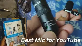 Best Budget Mic for YouTube Videos | BOYA By M1 Unboxing and Review