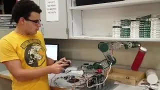 VEX 5-axis fully articulated armbot demonstration