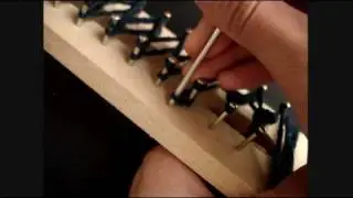 Como hacer una bufanda // Punto Cruzado