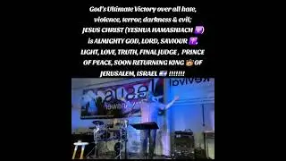 Light, love & good over darkness, hate & evil; Jesus Christ is GOD, LORD, SAVIOUR, JUDGE & KING !!!