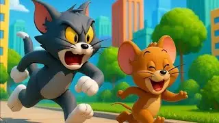 Tum and Jerry 🐱🐭 | Funny 3D Cartoon Story for Kids | Full Poem Animation