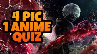 4 Pic 1 Anime Quiz  | 40 Animes ( Easy - Very Hard ) | NEW 2021