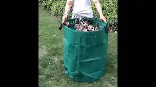 Heavy Duty Garden leaf foldable and reusable Bag