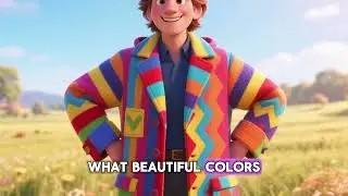 Joseph's Coat of Many Colors | Learn Colors & Bible Story for Kids 3-5