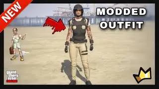 GTA 5 ONLINE - MODDED FEMALE TRYHARD OUTFIT TUTORIAL (TRANSFER GLITCH ) CATSUIT